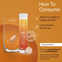 Thumbnail for Setu Vitamin C: Fizz - 20 Effervescent Tablets - Distacart