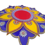 Thumbnail for Kundan HandiKrafts Marble Acrylic Multi Color Rangoli - Distacart