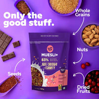 Thumbnail for Yoga Bar Dark Chocolate + Cranberries Muesli