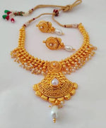 Thumbnail for Kemp White Necklace With Earrings