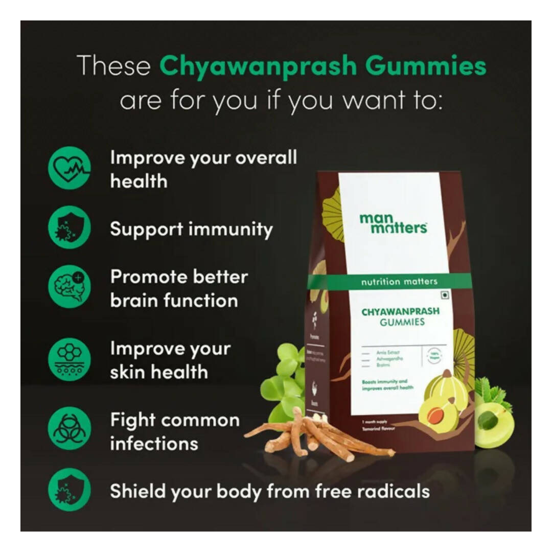 Man Matters Chyawanprash Gummies - Distacart