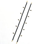 Thumbnail for Mominos Fashion Kamal Johar Black Beads Anklets