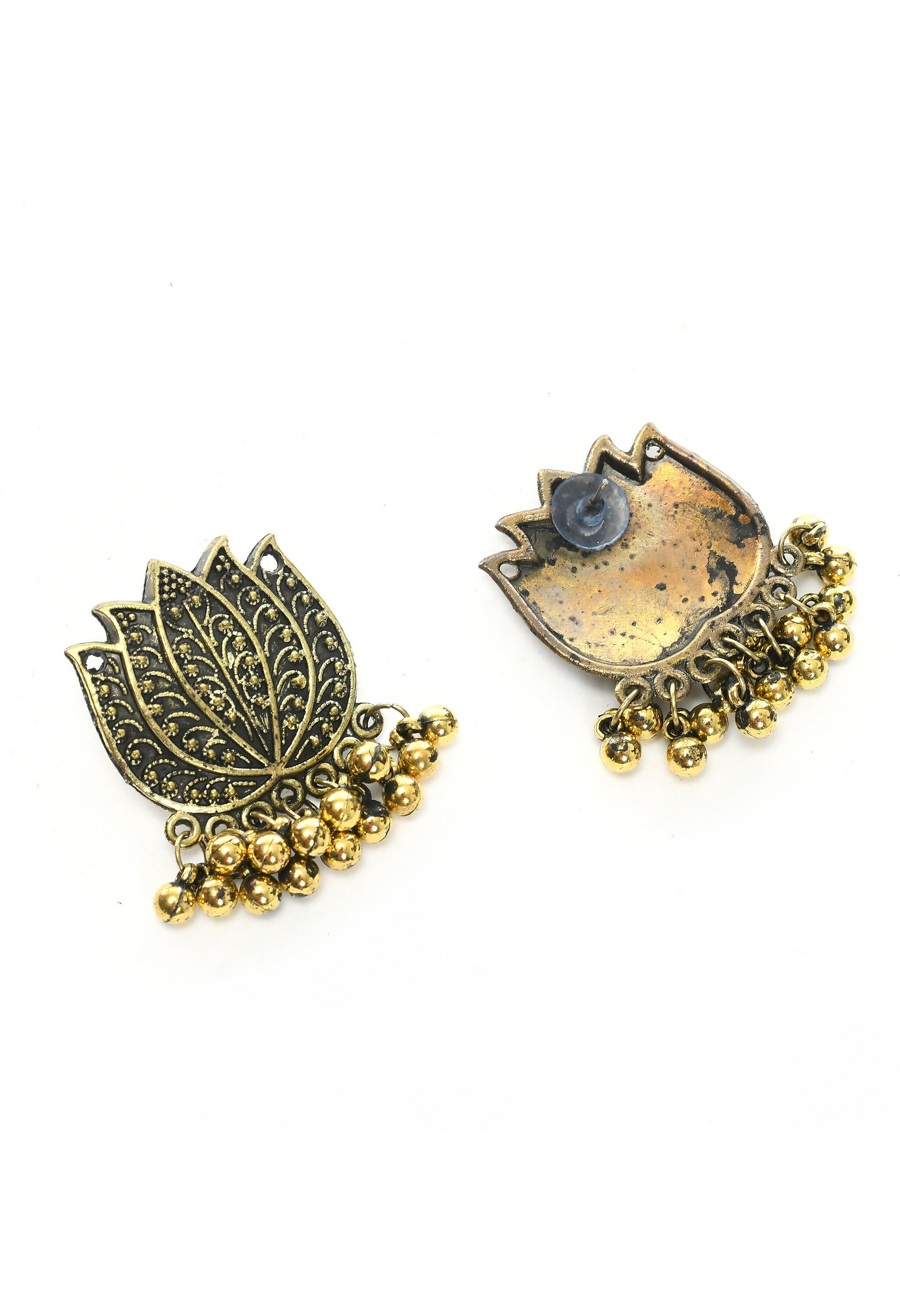 Mominos Fashion Johar Kamal Gold-Plated Brass Finish Lotus Design Choker For Women - Distacart