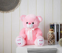 Thumbnail for Jam & Honey Teddy Bear, Cute, Soft Toy (Pink) - Distacart