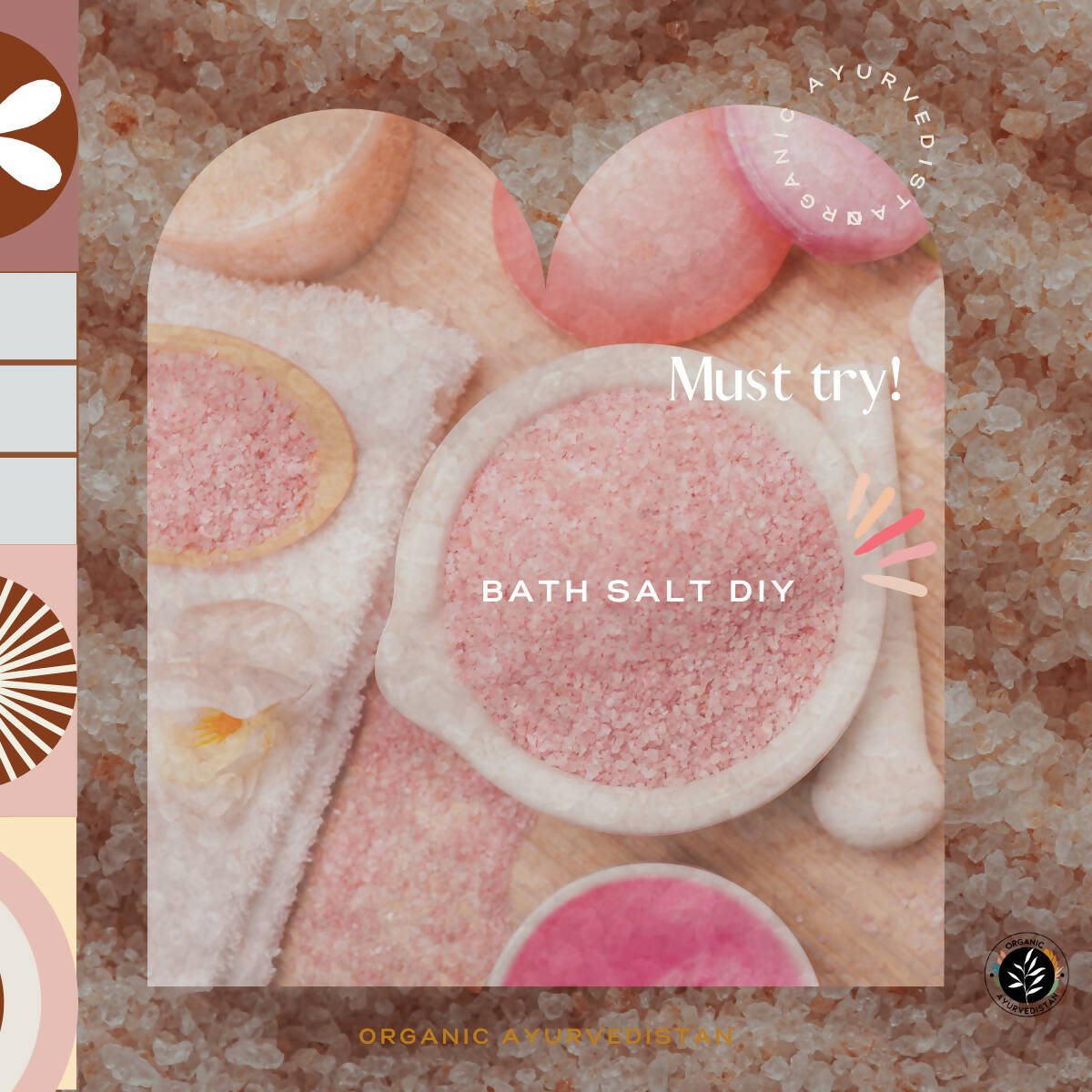 Organic Ayurvedistan Pink Salt Powder - Distacart