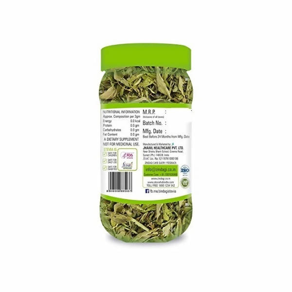Zindagi Stevia Dry Leaves - Distacart