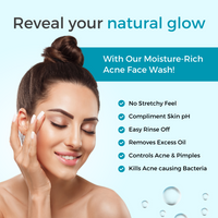 Thumbnail for Prisa Organics Tea Tree & Clove, Oil Balancing Face Wash - Distacart
