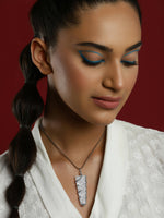 Thumbnail for Women's Silver-Plated Chain - Ruby Raang - Distacart