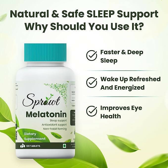 Sprowt Melatonin Tablets - Distacart