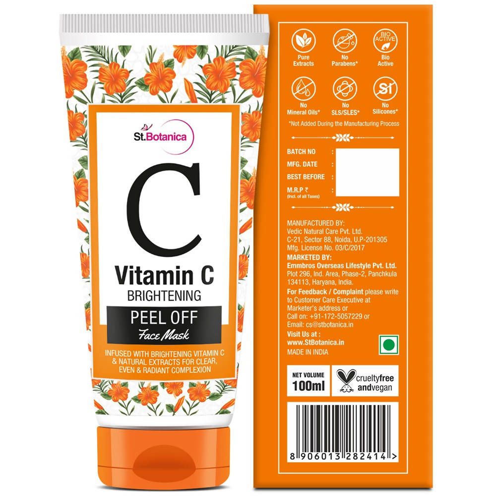 St.Botanica Vitamin C Brightening Peel Off Mask