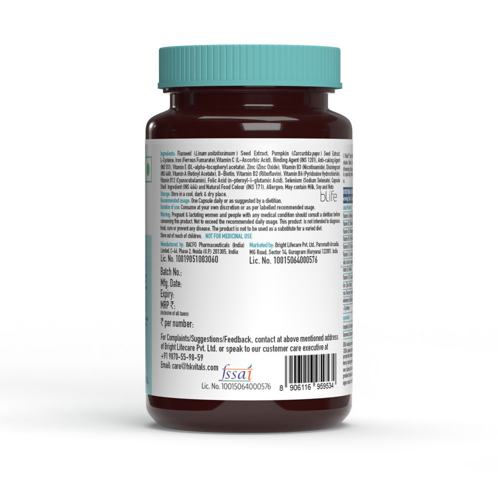 HK Vitals Hair Multivitamin Capsules - Distacart
