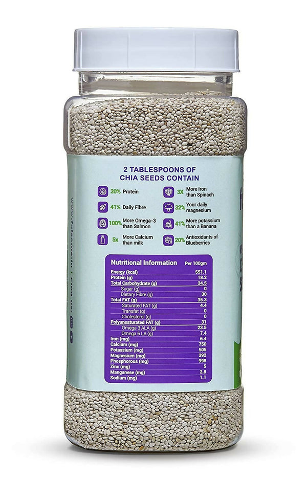 Fulsome Premium White Chia Seeds - Distacart