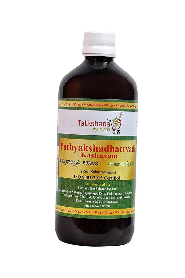 Tatkshana Ayurveda Pathyakshadathryadi Kashayam