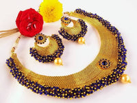 Thumbnail for Blue Loreals Necklace Set