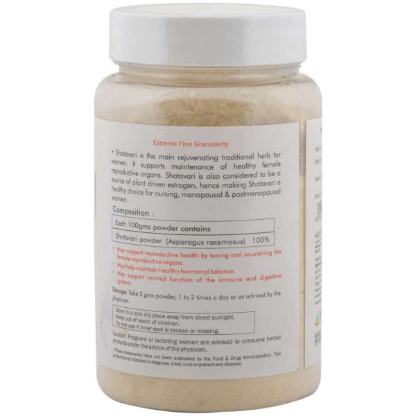 Herbal Hills Ayurveda Shatavari Powder Composition