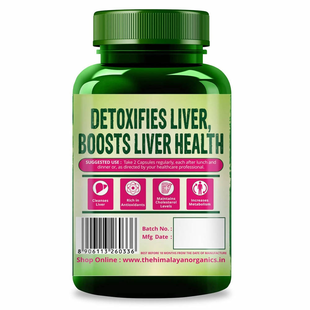 Himalayan Organics Milk Thistle, Liver Detox