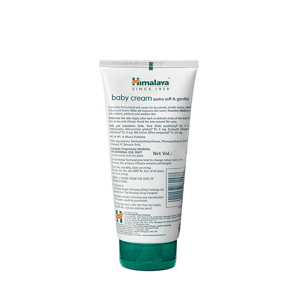 Himalaya Herbals Baby Cream Composition