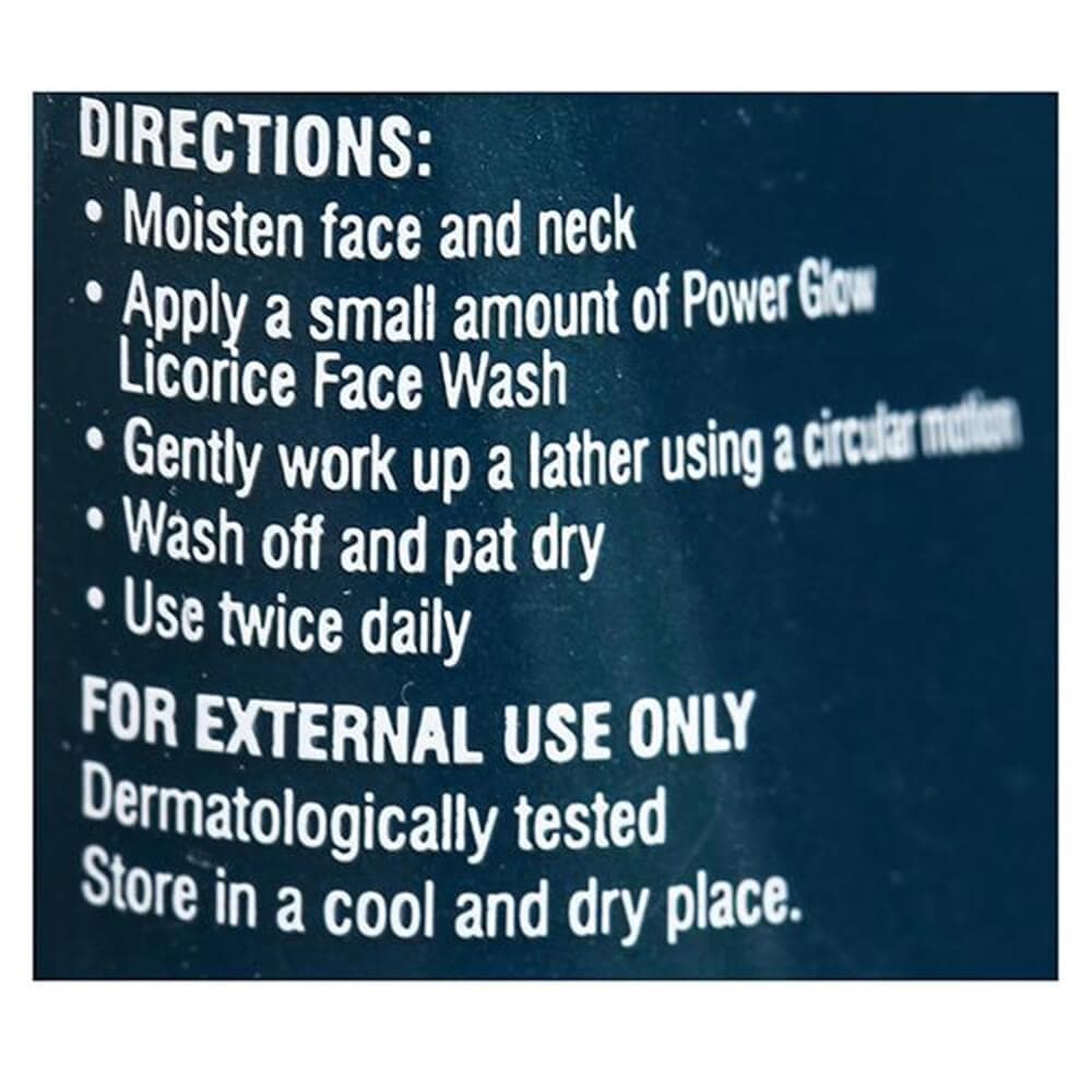 Himalaya Men Power Glow Licorice Face Wash - Distacart