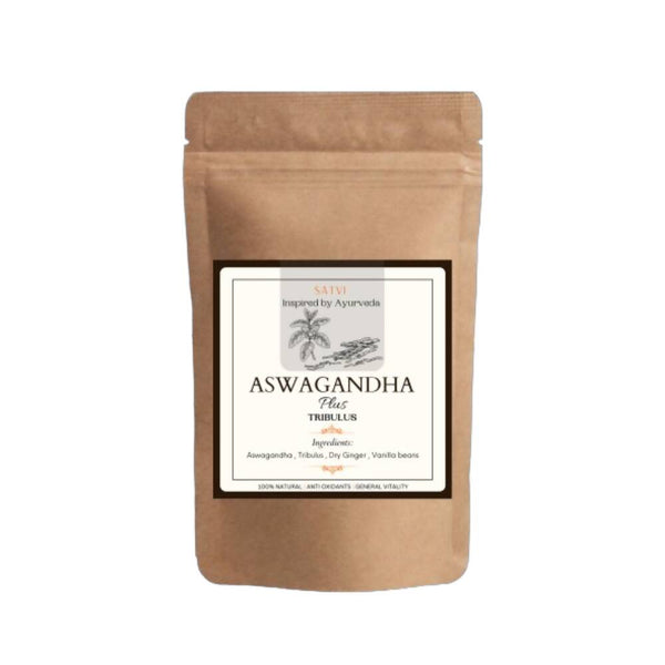 Satvi Wellness Ashwagandha Plus Tribulus | Men Wellness - Distacart