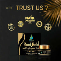 Thumbnail for Vedapure Rockgold Well Fix Your Body Gold & Silver Sj Resin - Distacart