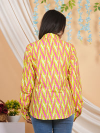 Thumbnail for House of RP Women Multicolor Cotton Shirt Tunic - Distacart