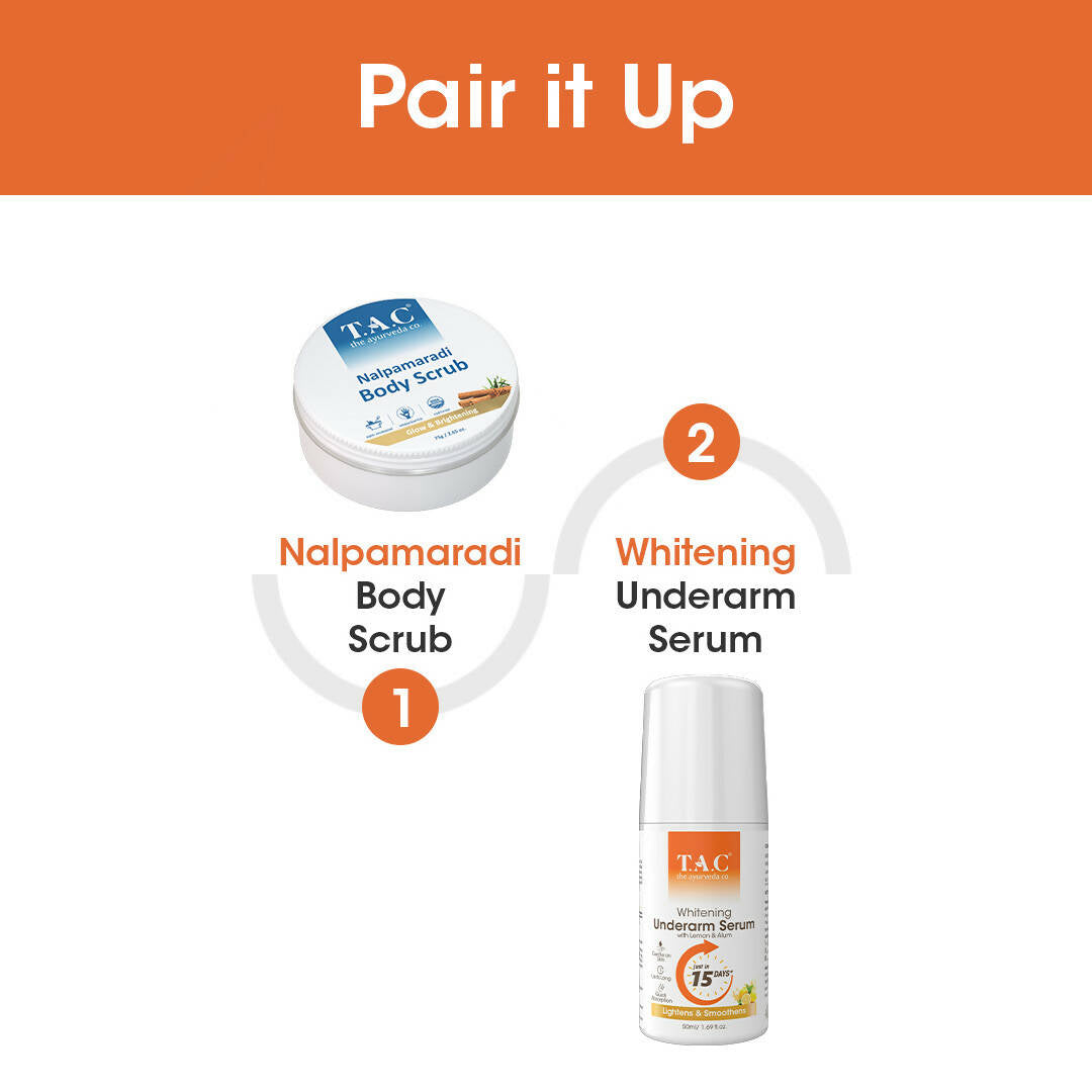 TAC - The Ayurveda Co. Lemon Roll-On for Women & Men with Aloe Vera for Skin Whitening & Long Lasting Freshness - Distacart