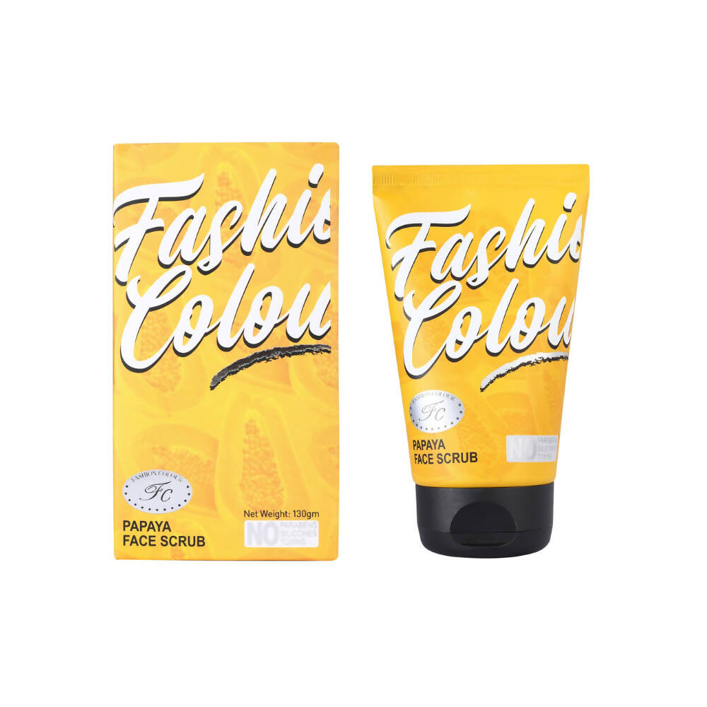 Fashion Colour Papaya Face Scrub - Distacart