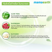 Thumbnail for Mamaearth HydraGel Indian Sunscreen For Sun Protection