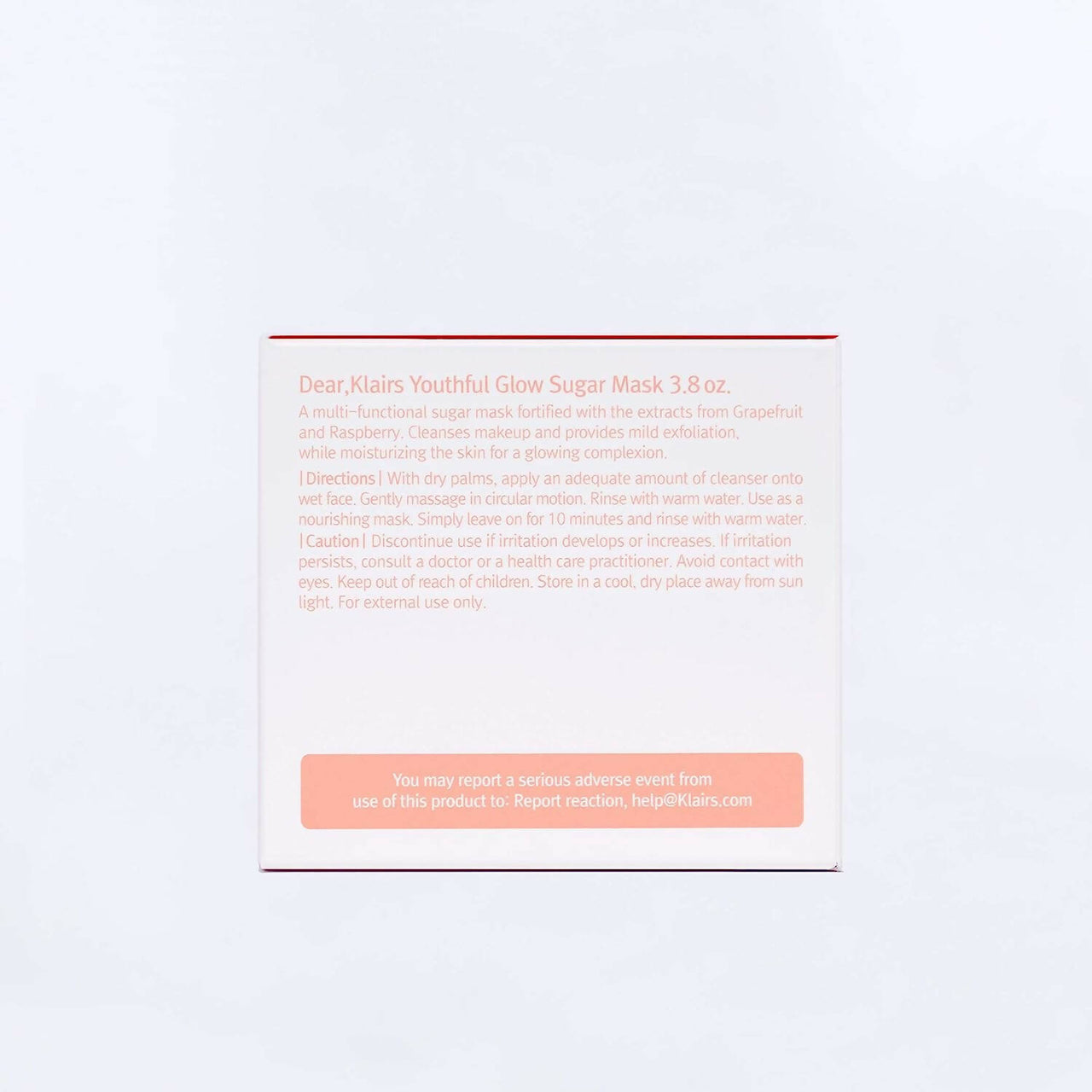 Dear Klairs Youthful Glow Sugar Mask - Distacart
