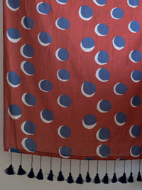 Thumbnail for Suta Off White Polka Dots Pure Cotton Saree - Distacart