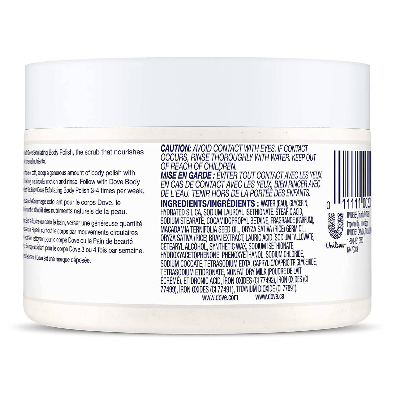 Dove Exfoliating Body Polish Scrub