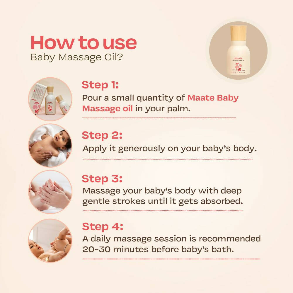 Maate Baby Massage Oil - Distacart