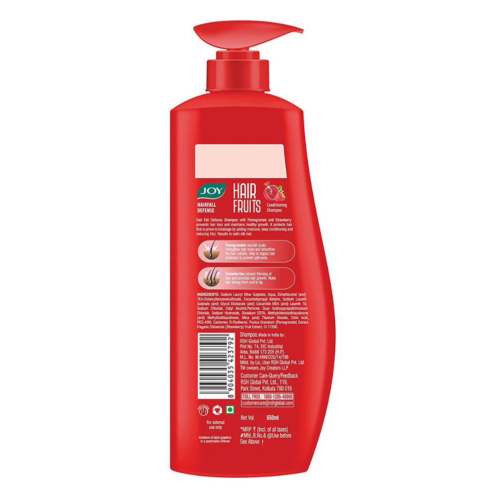 Joy Hair Fruits Hairfall Defense Conditioning Shampoo - Distacart