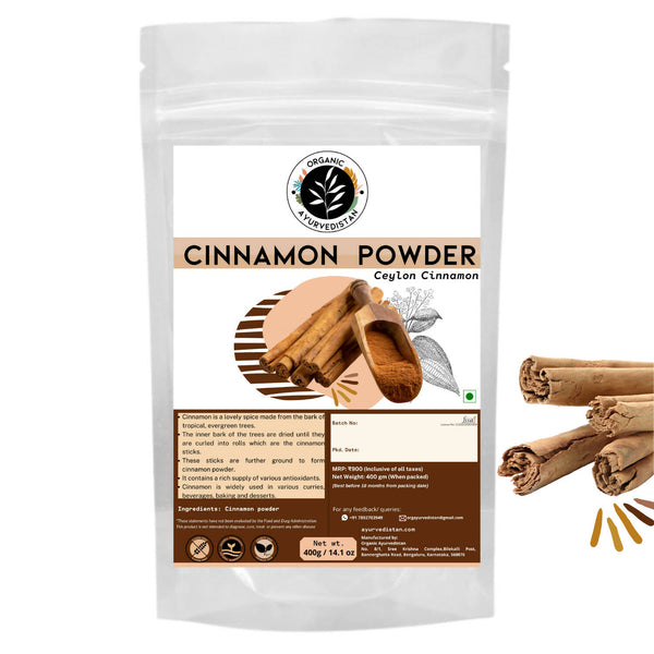 Organic Ayurvedistan Ceylon Cinnamon Powder - Distacart