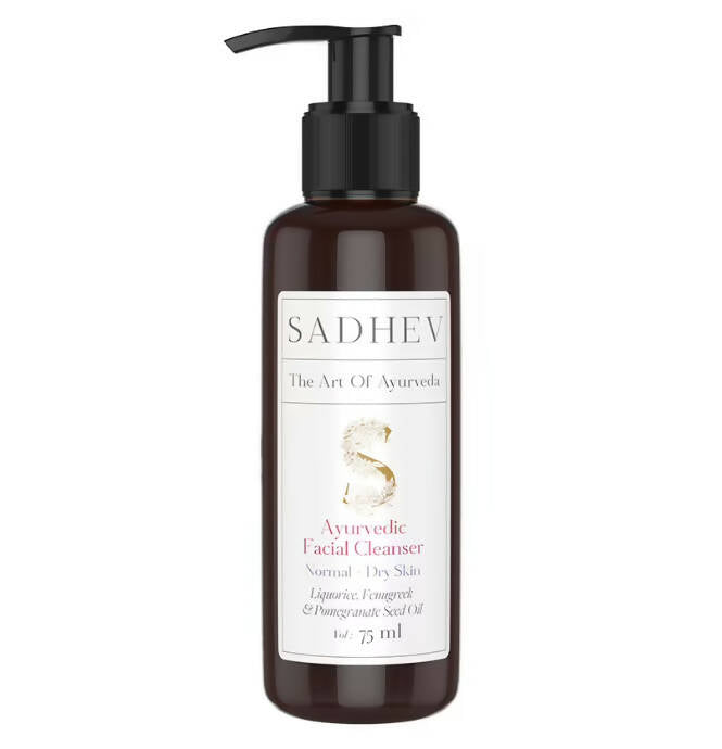 Sadhev Ayurvedic Facial Cleanser for Normal-Dry Skin - Distacart