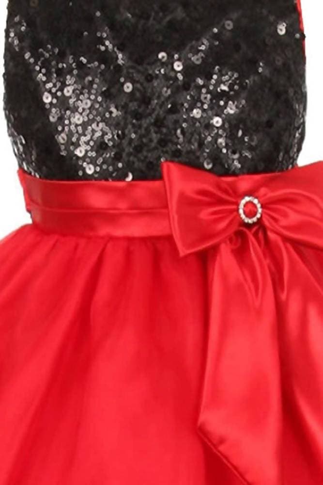 Asmaani Baby Girl's Multi-Color Satin A-Line Frock (AS-DRESS_22136) - Distacart