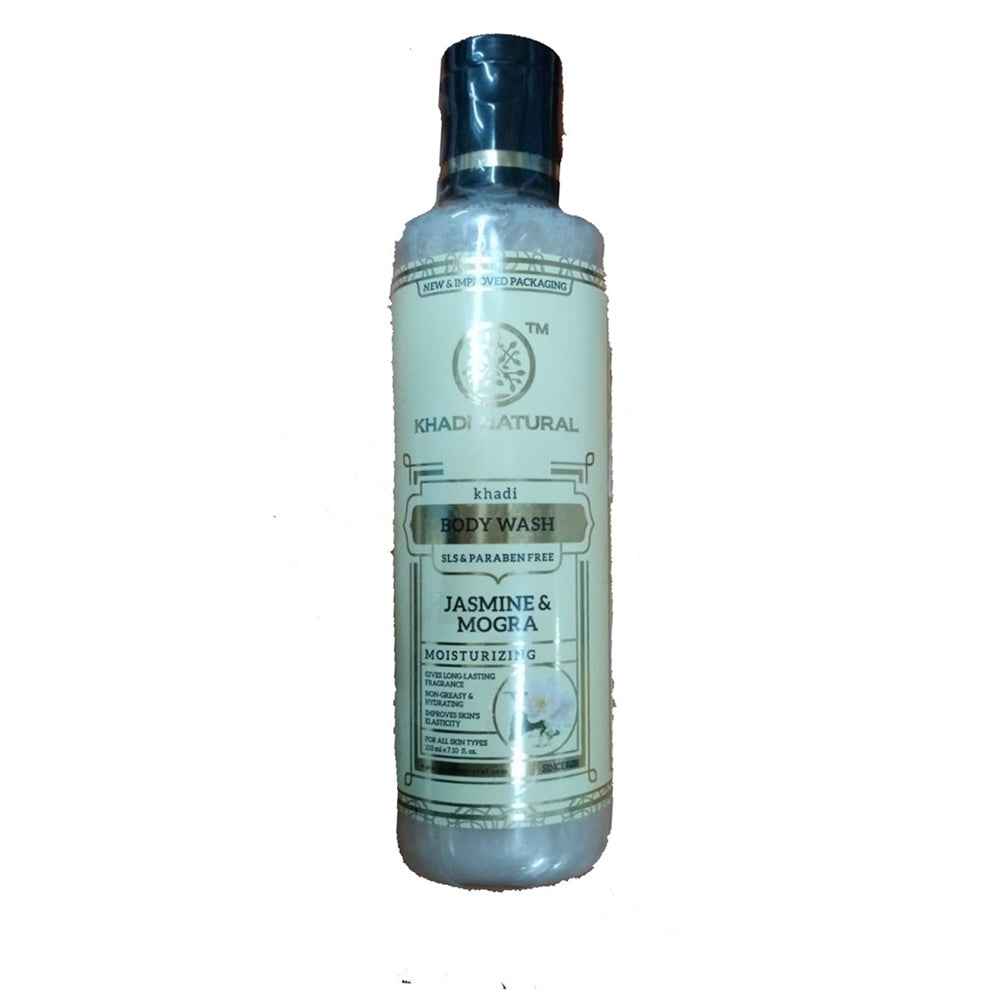 Khadi Natural Jasmine & Mogra Herbal Body Wash 210 ml
