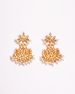 Thumbnail for Gold-Plated Alloy Pearl And Kundan Choker Necklace Set - The Pari - Distacart