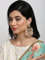 Thumbnail for Kundan Earrings - Ruby Raang - Distacart
