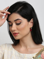 Thumbnail for Kundan Studs - Ruby Raang - Distacart