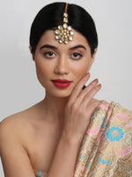 Thumbnail for Kundan Maang Tikka - Ruby Raang - Distacart