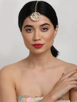 Thumbnail for Kundan Maang Tikka - Ruby Raang - Distacart