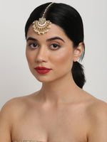 Thumbnail for Kundan Maang Tikka - Ruby Raang - Distacart