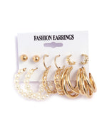 Thumbnail for Silver-Plated Alloy Oxidised Designer Earrings - The Pari - Distacart