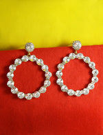 Thumbnail for Gold-Plated Alloy Diva Look Stylish Contemporary Earrings - The Pari - Distacart