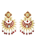 Thumbnail for Silver-Plated Alloy Oxidised Round Earrings With Ring Combo - The Pari - Distacart