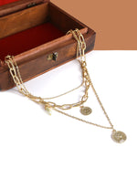 Thumbnail for Silver-Plated Alloy Geometric Stones Choker Necklace - The Pari - Distacart