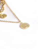 Thumbnail for Silver-Plated Alloy Geometric Stones Choker Necklace - The Pari - Distacart