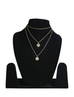 Thumbnail for Gold-Plated Alloy Queen Coin Double Layer Necklace - The Pari - Distacart