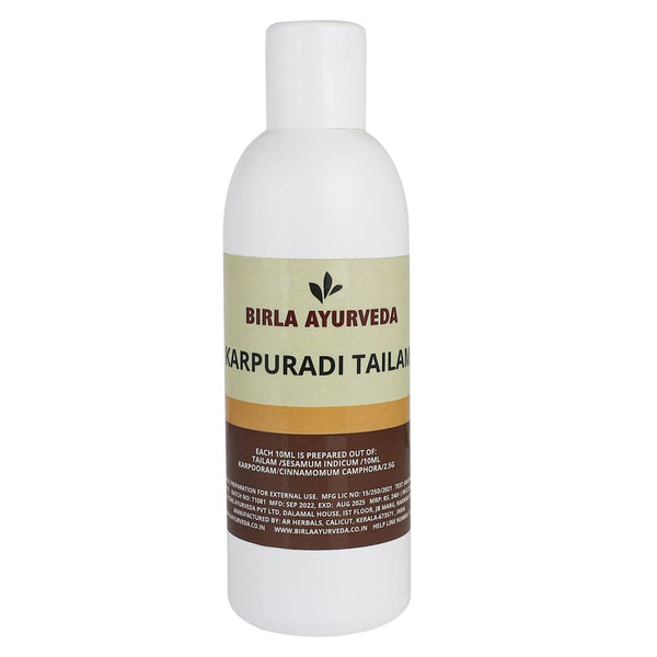 Birla Ayurveda Karppooradi Thailam - Distacart